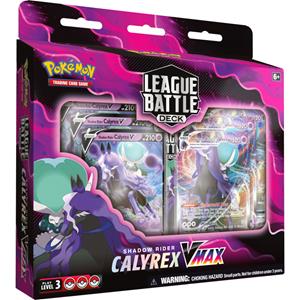 Asmodee Pokémon TCG: League Battle Decks: Ice Rider Calyrex VMAX | Shadow Rider Calyrex VMAX Verzamelkaarten