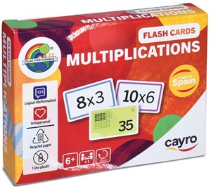 Cayro Flash Cards - Mulitplications