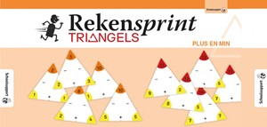 Schoolsupport Rekensprint Triangels - Plus en Min