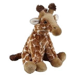 Ravensden Pluche gevlekte giraffe knuffel 30 cm speelgoed -
