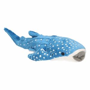 Cornelissen Pluche knuffel blauwe walvis haai 28 cm -