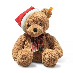 Steiff Zachte Cuddly Friends Teddybeer Jimmy bruin Kerstmis, 30 cm