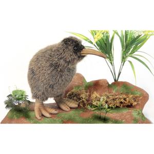 Hansa pluche kiwi knuffel 28 cm -