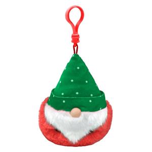 TY Beanie Boo's Clip Christmas Gnome Green Hat 7cm
