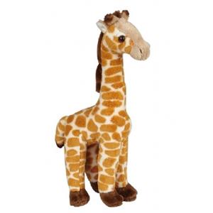 Ravensden Pluche gevlekte giraffe knuffel 23 cm speelgoed -