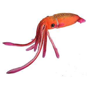Wild Republic Pluche oranje octopus/inktvis knuffel cm speelgoed -