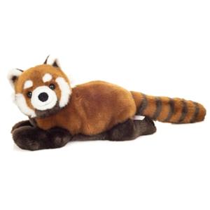Teddy Hermann 92423 - Roter Panda liegend, 30 cm, Plüschtier