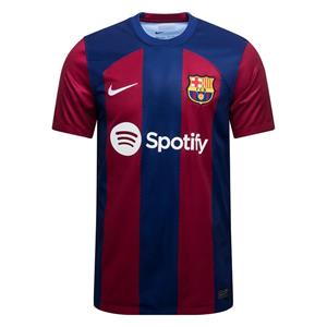 NIKE FC Barcelona Stadium Heim Dri-FIT Fußballtrikot 2023/24 Kinder 456 - deep royal