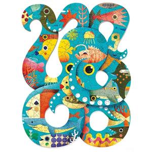 Djeco puzzel art octopus 350 stukjes
