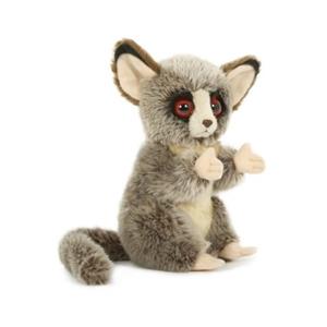 Semo Pluche spookdiertje/tarsier knuffel 18 cm speelgoed -