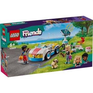 Lego 42609  Friends Elektrische Auto En Oplaadpunt