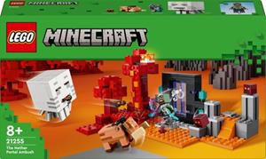 Lego 21255  Minecraft Hinderlaag Bij Het Nether Portaal