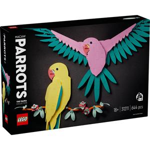 Top1Toys LEGO 31211 Art De Faunacollectie – Kleurrijke  papegaaien