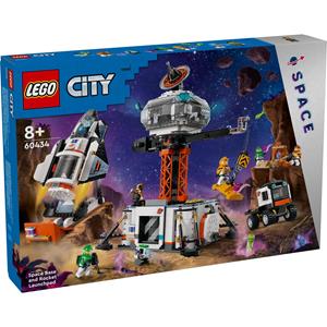 Top1Toys LEGO 60434 City Space Ruimtebasis  En Raketlanceringsplatform
