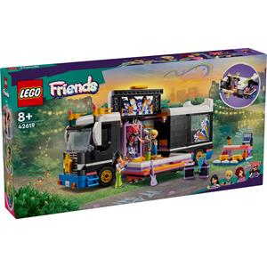 Top1Toys LEGO 42619 Friends Toerbus Van Popster