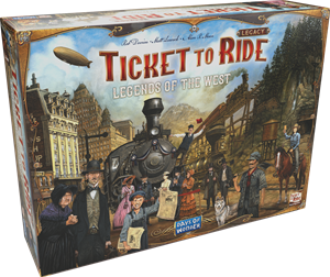 Days Of Wonder Ticket to Ride Legacy - Legends of the West (English)