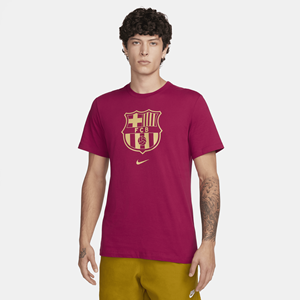 Nike FC Barcelona Crest Voetbalshirt voor heren - Rood