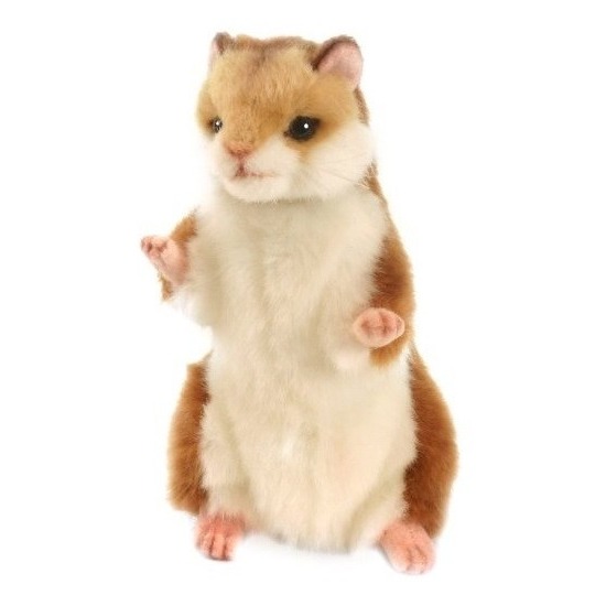 Hansa pluche hamster knuffel 15 cm -