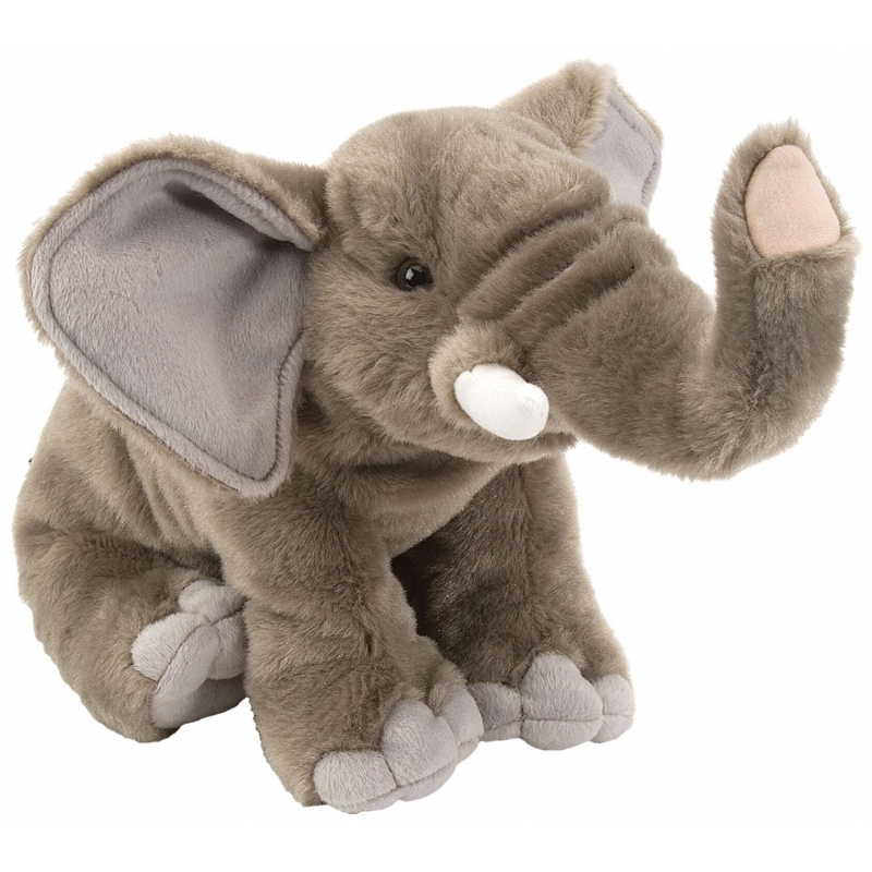 Wild Republic Pluche olifant knuffel 30 cm -