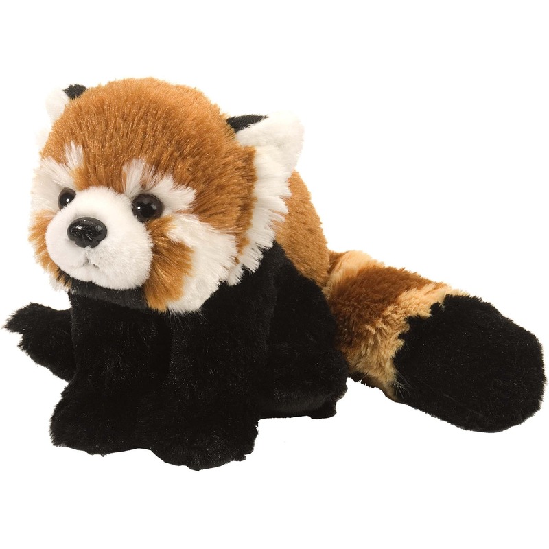 Wild Republic Pluche rode panda/beren knuffel cm speelgoed -