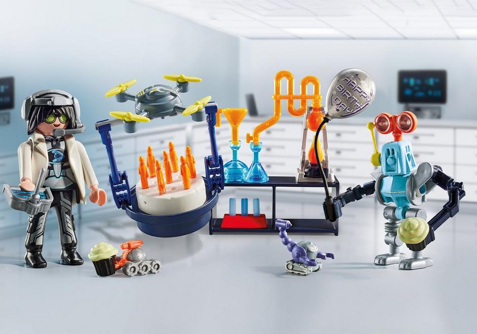 Playmobil Onderzoekers met robots
