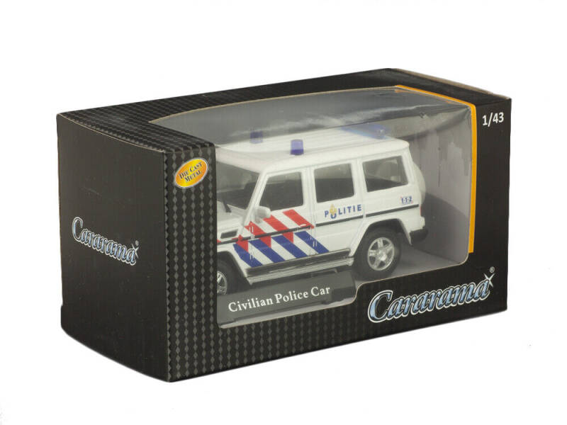 Brinic Modelcars Cararama Mercedes G-klasse politie NL