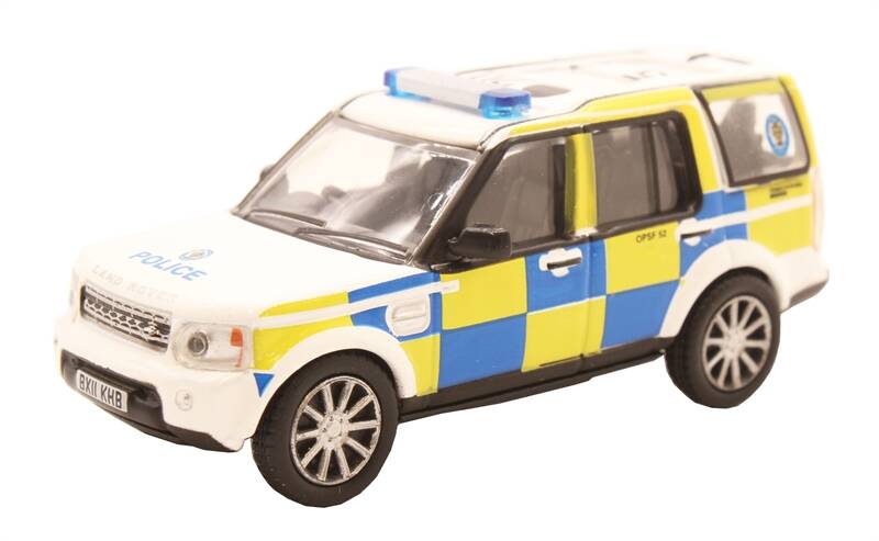 Brinic Modelcars Oxford Land Rover Discovery 4 Police - West Midlands