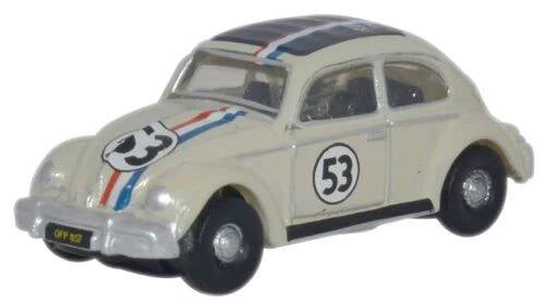 Brinic Modelcars Oxford Volkswagen Kever Herbie #53 (schaal 1:148)