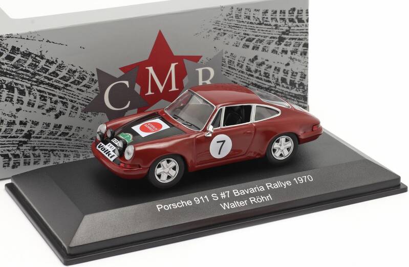 Brinic Modelcars CMR Porsche 911 S Walter Rohrl - Bavaria Rallye 1970