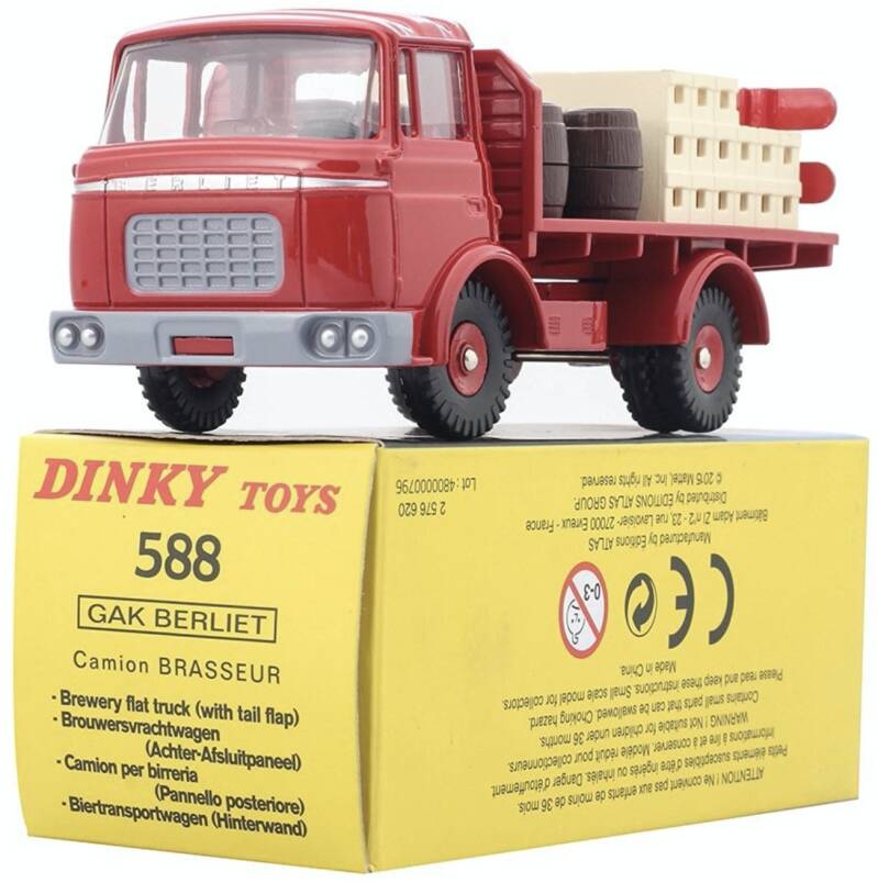 Brinic Modelcars Dinky Toys Berliet GAK 1960