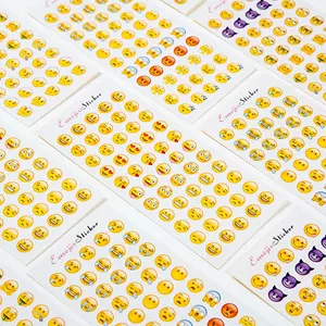 BFFstore.nl Emoji en Smiley Stickervel (12 vellen, 660 stickers)