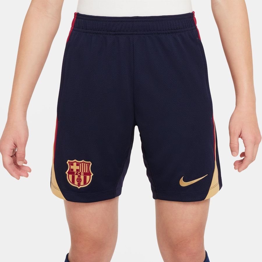 Nike Barcelona Trainingsshorts Dri-FIT Strike - Navy/Bordeaux/Goud Kids