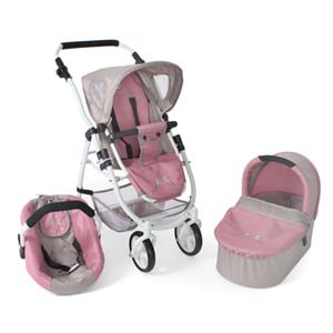 Bayer-Chic BAYER CHIC 2000 Combi poppenwagen 3 in 1 EMOTION ALL IN Beertje