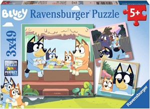 Ravensburger Bluey Puzzel (3x49 stukjes)