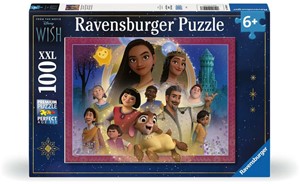 Ravensburger Spieleverlag / Ravensburger Verlag GmbH Ravensburger Kinderpuzzle 12001048 - Das Reich der Wünsche - 100 Teile XXL Disney Wish Puzzle für Kinder ab 6 Jahren