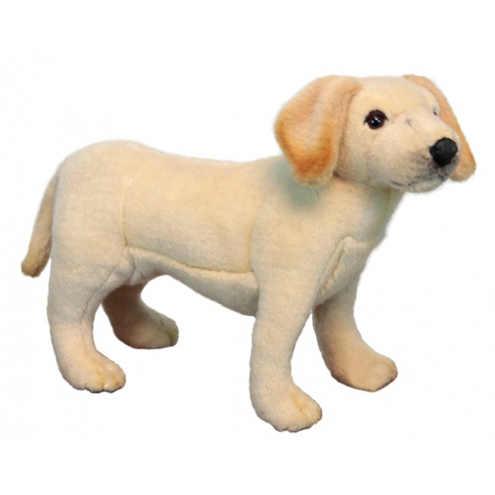 Hansa pluche Labrador pup knuffel 35 cm -