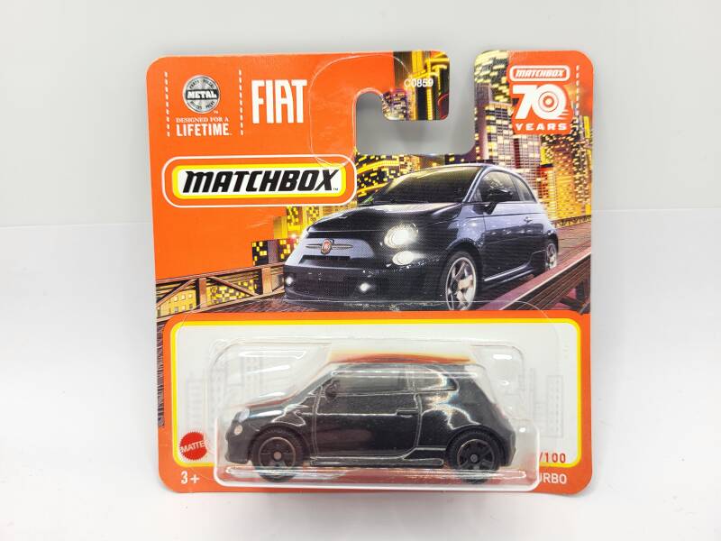 Brinic Modelcars Matchbox Fiat 500 Turbo