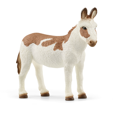 Schleich American Spotted Donkey 6.6cm