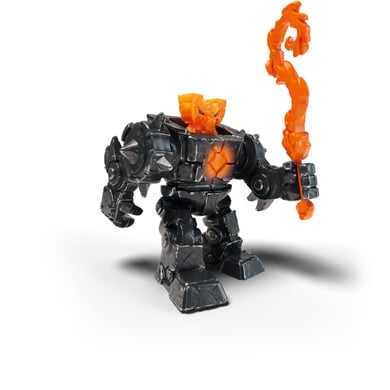 Schleich 42597 - Eldrador, Mini Creatures, Schatten Lava Roboter, Action-Spielfigur