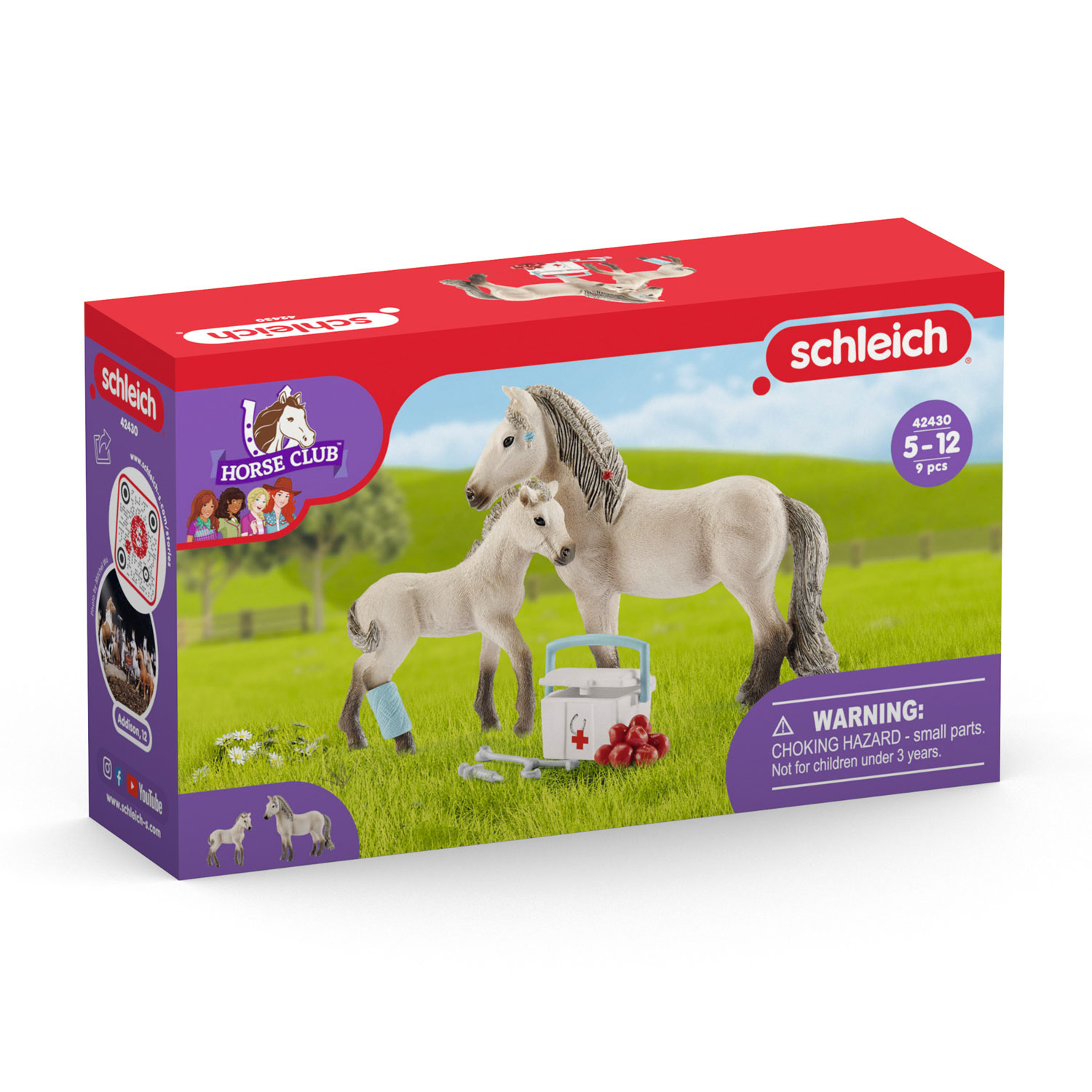 Schleich First aid kit & Icelandic horse