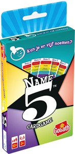 Goliath Name 5 Cardgame NL - Kaartspel