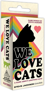 Steve Jackson Games We Love Cats - Card Game