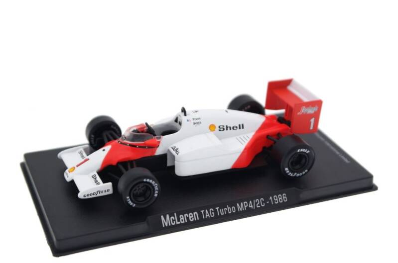 Brinic Modelcars Atlas McLaren MP4/2C Formule 1 Alain Prost 1986