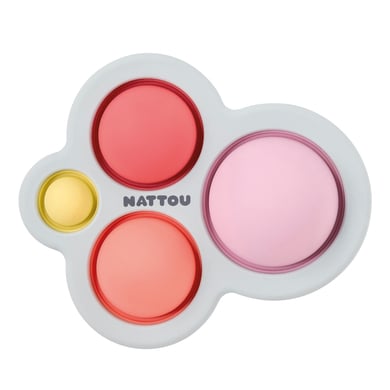 Nattou Silicone 'Pop-it' paars