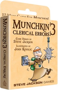 Steve Jackson Games Munchkin Expansion 3 Clerical Errors