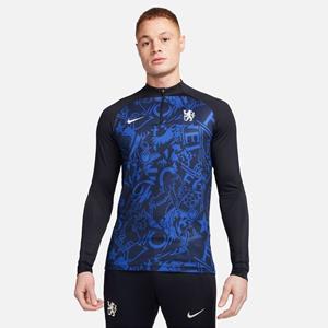 Nike Chelsea Trainingsshirt Dri-FIT Strike Drill Special Edition - Blauw/Navy