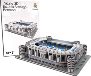 Kick Off Games Real Madrid - Santiago Bernabeu 3D Puzzel (47 stukjes)