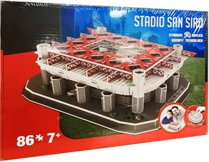 Kick Off Games AC Milan - San Siro 3D Stadion (86 stukjes)