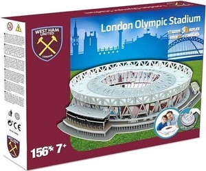 Kick Off Games West Ham United - London Stadium 3D Puzzel (156 stukjes)