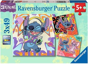 Ravensburger Disney Stitch Puzzel (3 x 49 stukjes)